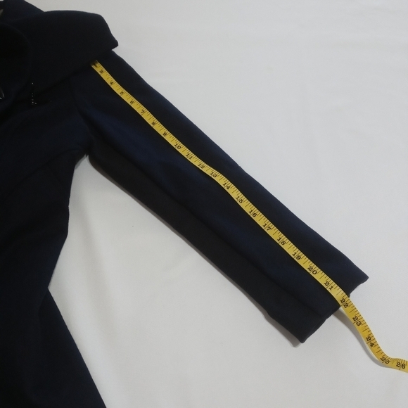 Sam Edelman Kit Asymmetrical Wool Blend Coat Size Small - Picture 11 of 14